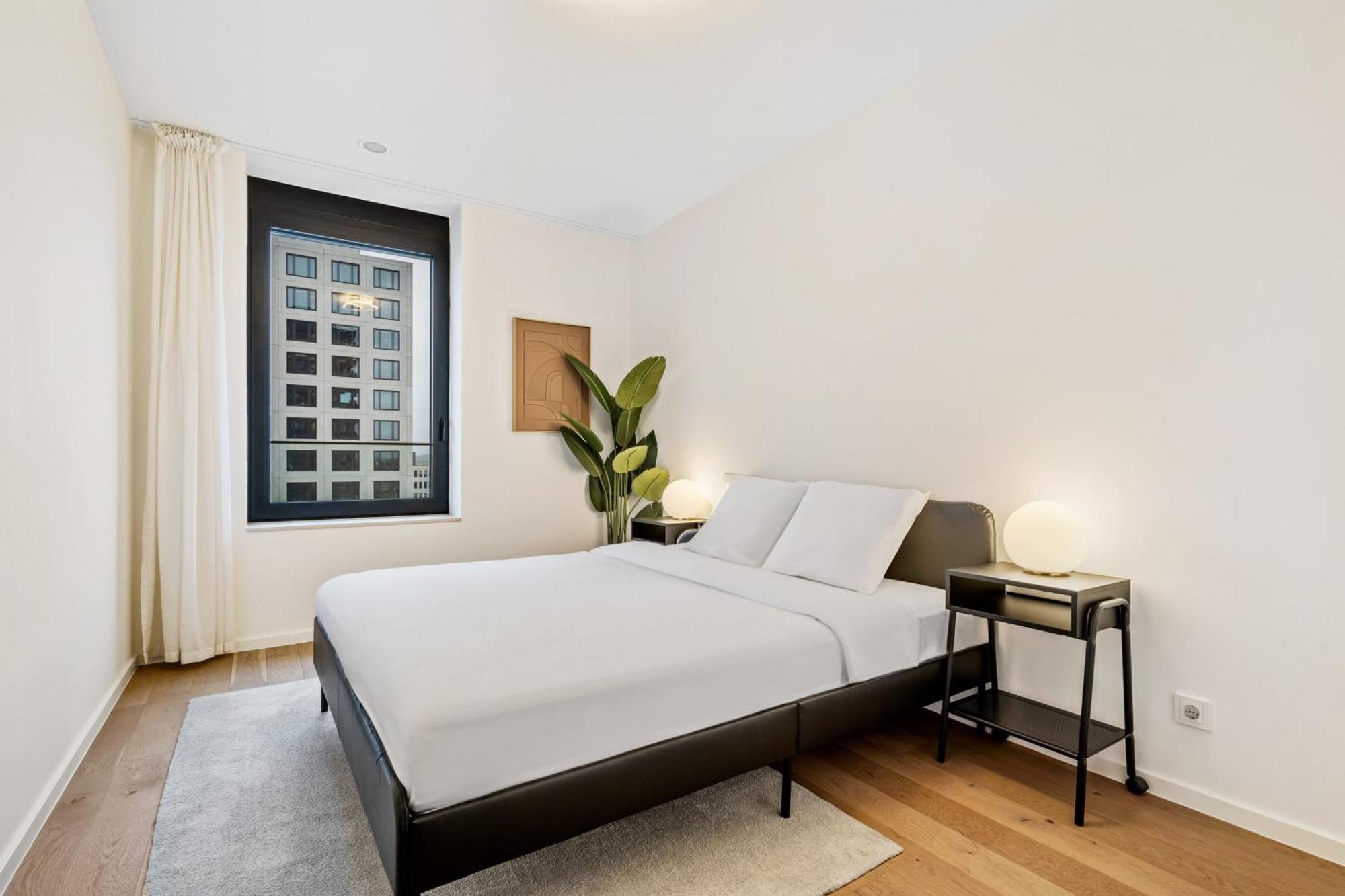 Modern 2BR Apartment with Pool & City Views Luxemburg Exterior foto